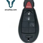 3+1Buttons GQ4-53T 68105083AG 4A CHIP 433MHz Fobik Smart Key for 2014-2020 Jeep Cherokee