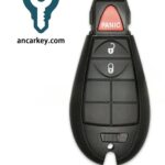 2+1Buttons GQ4-53T 68105081AF 4A CHIP 433MHz Fobik Smart Key for 2014-2019 Jeep Cherokee