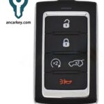 4+1Buttons M3NWXF0B1 68469565AA 433MHz Smart Key for 2021-2022 Jeep Wagoneer