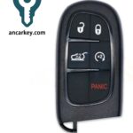 4+1Buttons GQ4-54T 68141580AF 433MHz Smart Key for 2014-2019 Jeep Cherokee