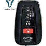 3+1Buttons 89904-47460 HYQ14FBE 434MHz Smart Key for 2017-2021 Toyota Prius Prime