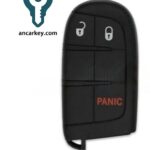 2+1Buttons M3N-40821302 68143502AB 4ACHIP 433MHz Smart Key for 2014-2020 Jeep Grand Cherokee