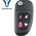 4Buttons NHVWB1U241 4D60 CHIP 315MHz Flip Key for Jaguar S-Type / X-Type / XJ8 / XJR