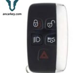 4+1Buttons HK83-15K601-AA 433MHz Smart Key for Jaguar XF