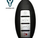 3+1Buttons S180144011 KR5S180144014 47CHIP 433MHz Smart Key for Infiniti JX35 / QX60