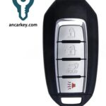3+1Buttons S180144709 KR5TXN1 433MHz Smart Key for 2020-2022Infiniti QX50