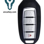 3+1Buttons S180144705 KR5TXN1 433MHz Smart Key for Infiniti QX50