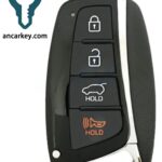 3+1Buttons 95440-4Z200 SY5DMFNA04 46CHIP 433MHz Smart Key for Hyundai Santa Fe
