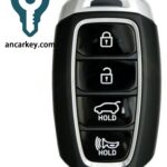 4Buttons 95440-J9001 47CHIP 433MHz Smart Key for Hyundai Kona