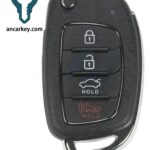 3+1Buttons 95430-F2000 OKA-NO38 434MHz Flip Key for Hyundai Elantra