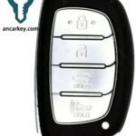4Buttons 95440-D3110 47CHIP TQ8-FOB-4F11 434MHz Flip Key for Hyundai Tucson