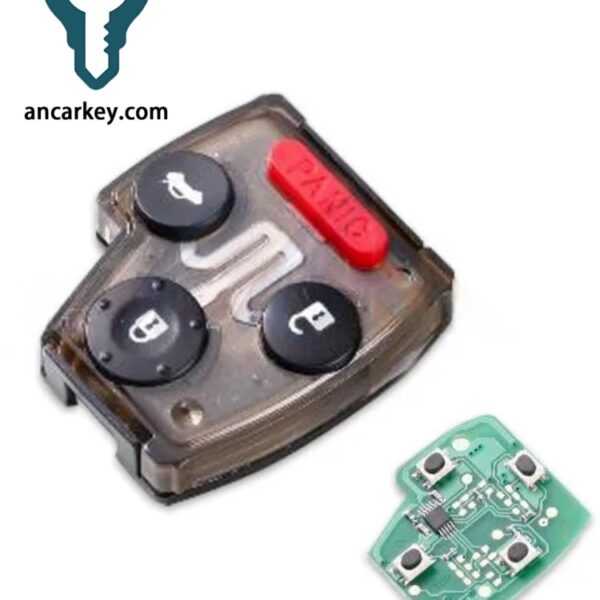 3+1Buttons OUCG8D-380H-A 315MHz Remote For Honda Accord CRV