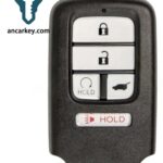 4+1Buttons 72147-TG7-A11 KR5V2X-V44 433.92MHz Smart Key for Honda CR-V