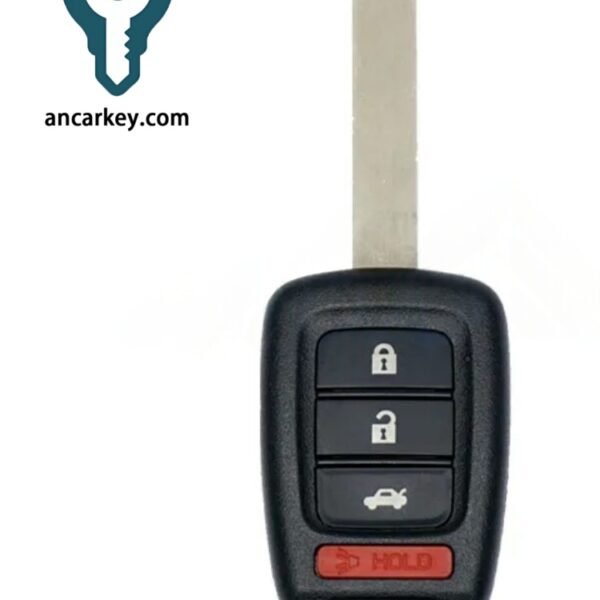 3+1Buttons 433MHz 35118-T2A-A60 MLBHLIK6-1TA 433MHz Head Key for Honda