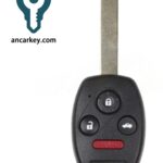 3+1Buttons 35118-TR0-A00 N5F-A05TAA 314MHz Head Key for Honda Civic / Accord