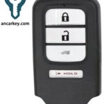 3+1Buttons 72147-T7S-A01 KR5V1X 315MHz Smart Key for Honda HR-V