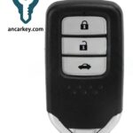 3Buttons A2C80085200/ 72147-T9A-H01 KR5V2X 433MHz Smart Key for Honda
