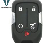 4+1Buttons HYQ1ES 13522895 46E Chip 433MHz Smart Key for 2021-2022 GMC Acadia