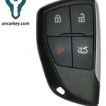 3+1Buttons YG0G21TB2 49CHIP 433MHz Smart Key for GMC Yukon