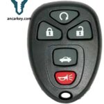 4+1Buttons OUC60270 / OUC60221 4A CHIP 315MHz Remote Key for GMC Yukon