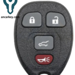 3+1Buttons OUC60270 315MHz Remote Key for GMC Yukon