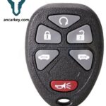 5+1Buttons KOBGT04A 15114376 315MHz Remote Key for GMC
