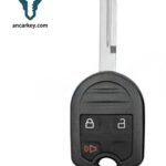 2+1Buttons 164-R8070 CWTWB1U793 315MHz Head Key for Ford Mustang