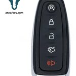 4+1btn 315MHz 164-R8092 M3N5WY8609 Smart Key for Ford