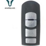 4Buttons WAZSKE13D02 49CHIP 315MHz Smart Key for 2017-2019 Fiat 124Spider Abarth