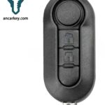 2Buttons LTQFI2AM433TX 46CHIP 433MHz Flip Key for Fiat 500