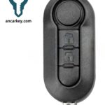 2Buttons RX2TRF198 46CHIP 433MHz Flip Key for Fiat 500L MPV / Ducato