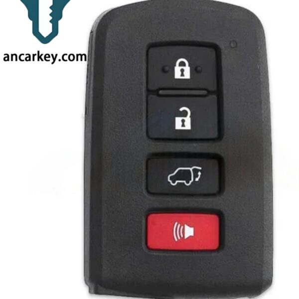3+1Buttons BA4EQ 89904-33460/ 89904-12340 Toyota-H CHIP 433MHz Smart Key for Toyota Avalon / Corolla