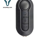 3Buttons RX2TRF198 46CHIP 433MHz Flip Key for Fiat 500L MPV