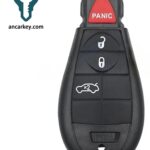 3+1Buttons M3N5WY783X IYZ-C01C 46CHIP 433MHz Fobik for Chrysler Town & Country