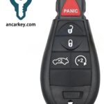 4+1Buttons M3N5WY783X IYZ-C01C 46CHIP 433MHz Fobik for Chrysler
