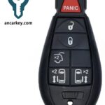 5+1Buttons M3N5WY783X IYZ-C01C 46CHIP 433MHz Fobik for Chrysler Town & Country / 300