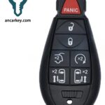 6+1Buttons M3N5WY783X IYZ-C01C 46CHIP 433MHz Fobik for Chrysler Town & Country