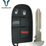 3+1Buttons M3N-40821302 56046758AA/ 56046758AF 434MHz Smart Key for Chrysler 300