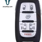 5+1Buttons 68241532 AC M3N-97395900 434MHz Smart Key for 2017- 2021 Chrysler Pacifica