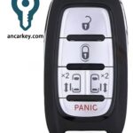 4+1Buttons 68241531AC M3N-97395900 434MHz Smart Key for 2017-2021 Chrysler Pacifica