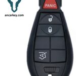 3+1Buttons 68066848AE IYZ-C01C 433MHz Fobik for Chrysler 300