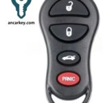 3+1Buttons 4759008AA/ 4759008AB GQ43VT9T 315MHz for Chrysler Neon