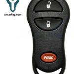 2+1Buttons 04671641 AB GQ43VT13T 315MHz for Chrysler PT Cruiser