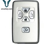 5Buttons 89904-28133/ 89904-28132 4D-67 CHIP 315MHz Smart Key for 2010-2012 Toyota Previa