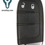 2Buttons M3N-40821302 4A CHIP 433MHz Smart Key for Chrysler 300C