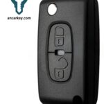 2Buttons 6490AL / 6490AN ID46 - PCF7941 433MHz Flip Key for Citroen Dispatch