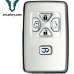 5Buttons B52EA 89904-28124/ 28125/ 28126/ 28123/ 28121 4D-67CHIP 433MHz Smart Key for 2007-2010 Toyota Previa