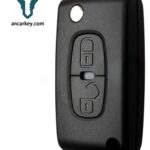 2Buttons 649086 / 6554NR ID46 433MHz Flip Key for Citroen C2 (Dates TBC) /C3 (Dates TBC)