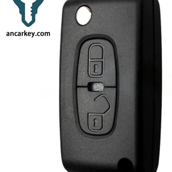 2Buttons 6490S2 / 6490S3 ID46 433MHz Flip Key for Citroen C3 Picasso (Dates TBC)