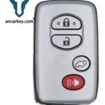 3+1Buttons B77EA 89904-60B01/ 60B00/ 60B02/ 60B03 4D-67CHIP 433MHz Smart Key for 2013-2015 Toyota Land Cruiser